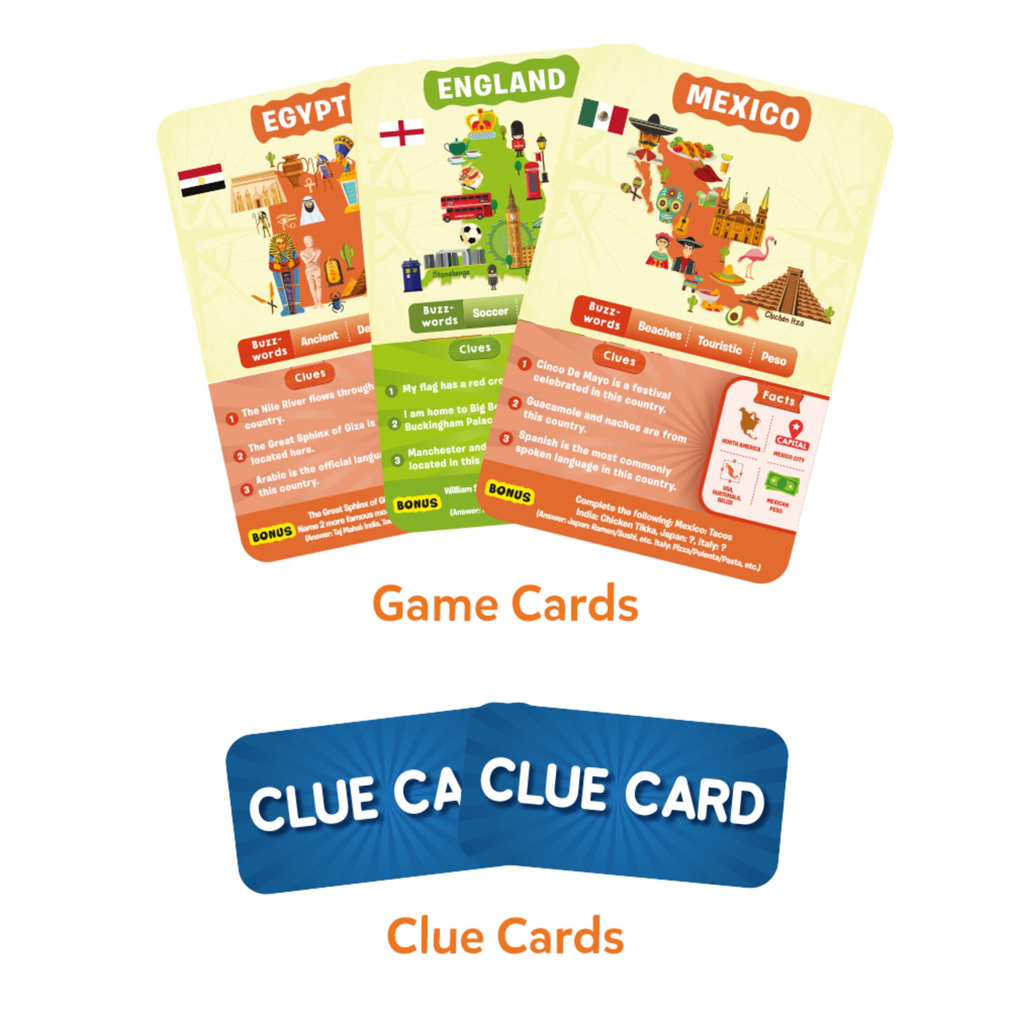 Skillmatics® Guess in 10® Countries of the World Card Game